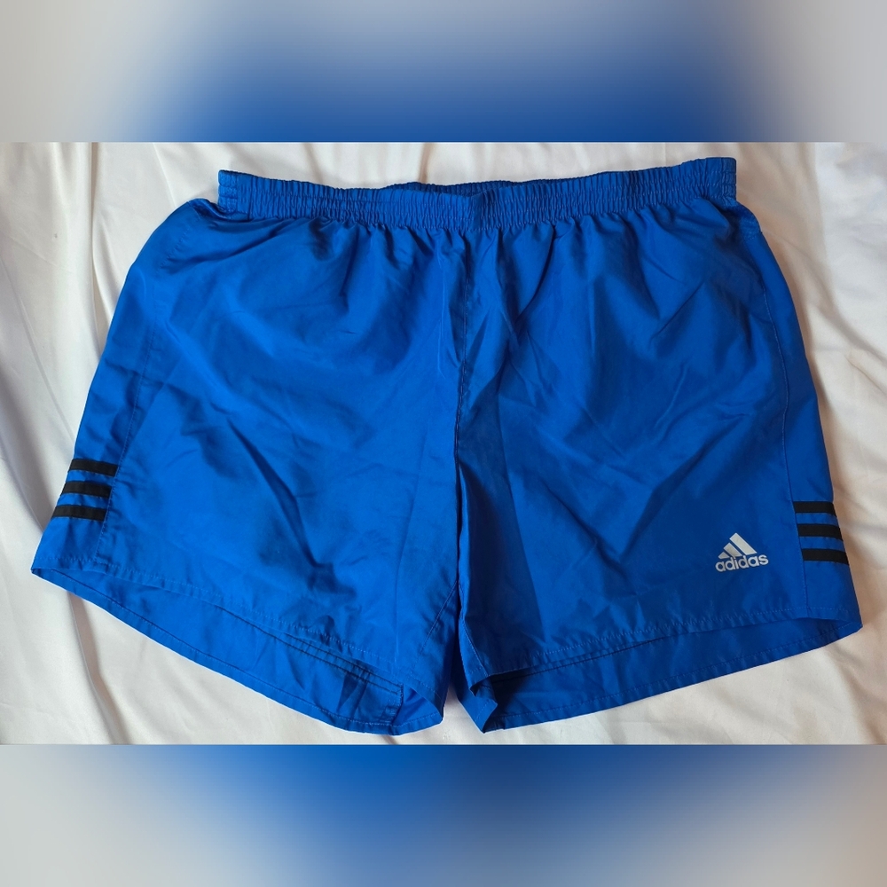 Adidas Blue Athletic Men's Shorts XL